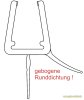 Artikelbild 1 des Artikels “GEBOGENES unteres Wasserabweisprofil mit 135° Lippe (1150-1200mm) 6-8mm “