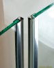 Artikelbild 1 des Artikels “fluchtendes Magnetprofil mit CHROMDEKOR 180° (2010mm) stumpfe Mittel-Duschdichtung für 6-8mm Glas “