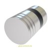 Artikelbild 1 des Artikels “beidseitiger Edelstahl Duschtürgriff matt geschliffen d=30mm, einseitig flacher “
