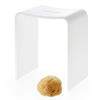Artikelbild 1 des Artikels “STONE STOOL Bad- und Duschhocker weiß matt“