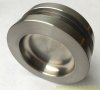 Artikelbild 1 des Artikels “Edelstahl Griffmuschel verschraubbar beidseitig d=60mm Lochbohrung 50mm “