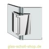 Artikelbild 1 des Artikels “Papillon 135° Glas-Glas Duschtür-Anschlagband (selbstschl. Magnettechnik) glanzverchromt“