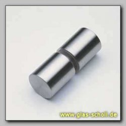 beidseitiger Edelstahl Griff d=30 für LB14 Edelstahl poliert