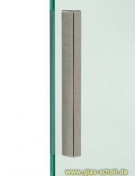 eins. selbstkl. Stilgriff 150x12x17/8/4 (Stk) Edelstahl matt gebürstet h=17mm