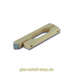 Dormakaba Holzgriff für Saunatür beidseitig aus Abachi Holz inkl. Schnappklotz 