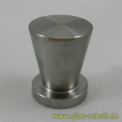 Edelstahl Griff zum aufkleben d=16mm 