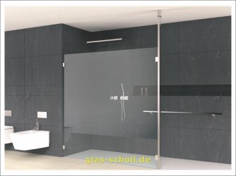 Boden-Decken-Spanner Trennwandstütze glanzeloxiert