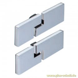 GRAL BH2401 flächenbündiger Hebe-Senk Pendeltürbeschlag (RECHTS) glanzverchromt