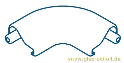 Artikelbild des Artikels “Eckverbinder 90 Grad für unteren geraden Schwallschutz WEISS Duschdichtung “