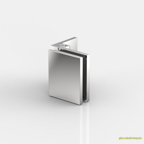 Artikelbild des Artikels “FlinterPro Duschtürband Glas-Wand 90° (nach ihnnen öffnend) glanzverchromt“