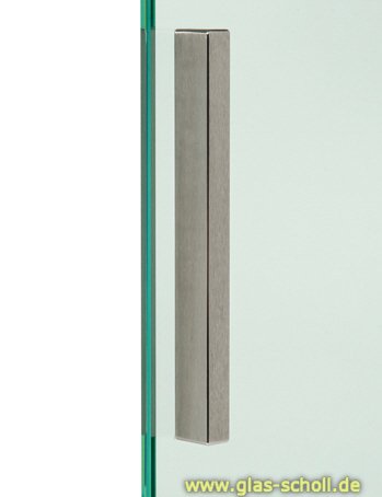 Artikelbild des Artikels “eins. selbstkl. Stilgriff 150x12x17/8/4 (Stk) Edelstahl matt gebürstet h=17mm“