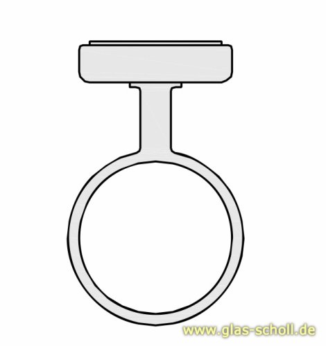 Artikelbild des Artikels “selbstklebendes unteres/seitliches Abweisprofil mit Balg (2500mm) für 8-12mm Glas “