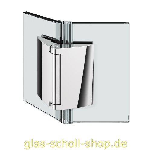 Artikelbild des Artikels “Papillon 135° Glas-Glas Duschtür-Anschlagband (keine Magnettechnik) mattverchromt“