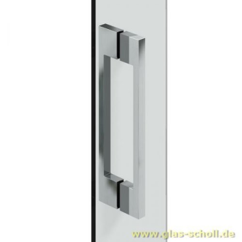 Artikelbild des Artikels “beidseitiger rechteckiger Stangengriff 13x260x36mm für 2xLochbohrung 10mm mattverchromt“