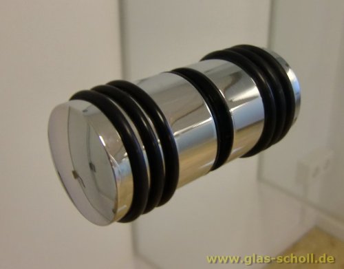 Artikelbild des Artikels “beidseitiger Türgriff mit Gummiringen d=30mm für Lochbohrung 14mm glanzverchromt“