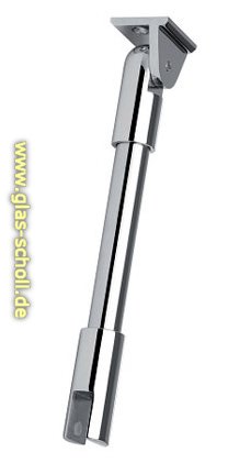 Artikelbild des Artikels “runde Stabilisierungsstange 500 mm GLAS-DECKE (kürzbar) SET - glanzverchromt“