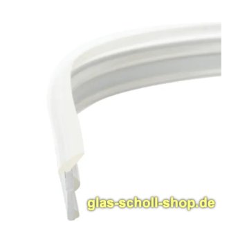 Rahmenprofil Steckgummi 5m Steckgummi 3mm transparent