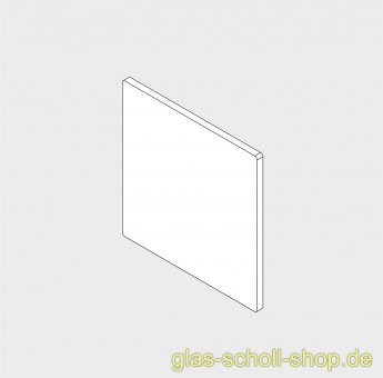 Stirnabdeckung für Rahmen-Wandanschluss-Klemmprofil MR22 für Ganz-Glas-Anlagen silber matt EV1