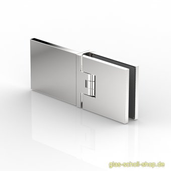 Flamea+ 180° extrastark Glas-Wand Pendel-Duschtürband (verdeckte Verschraubung) 