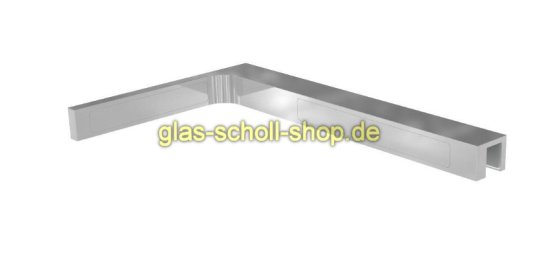 Stabilisierungswinkel für Glasduschen rechts - glanzverchromt