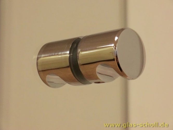 beidseitiger Türgriff d=32mm für Lochbohrung 12mm glanzverchromt