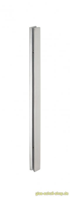 beidseitig selbstklebende Griffleiste wahlweise in h=200 und h=400 b=37 Edelstahloptik gebürstet