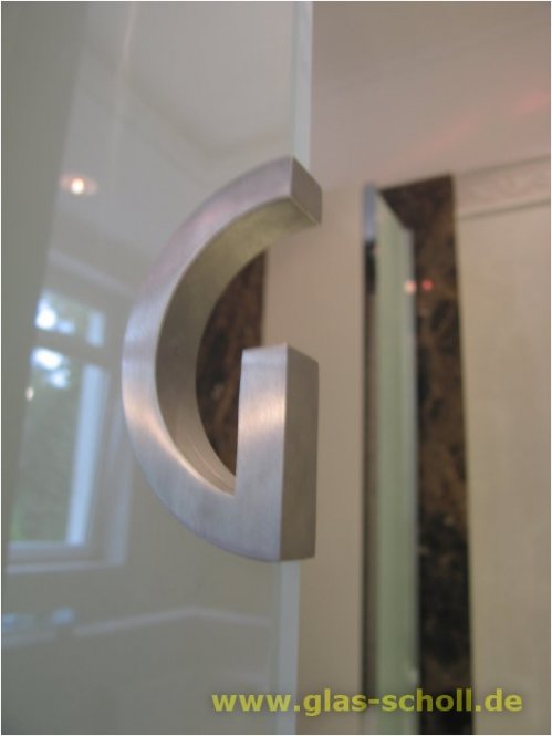 Design G-Edelstahl-Griffmuschel für 8 / 8,76 mm