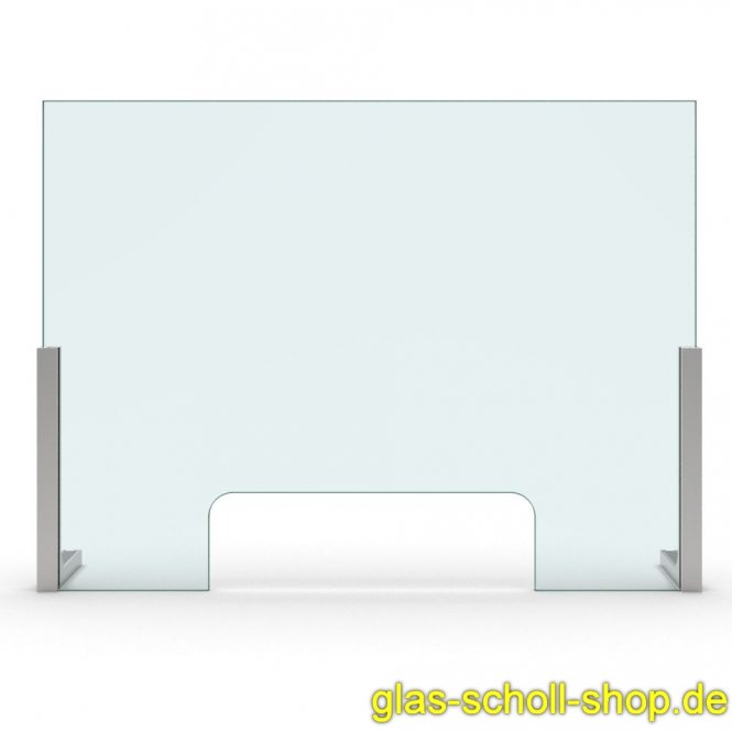 Stabilisierungswinkel für Infektionsschutz LINKS - glanzverchromt