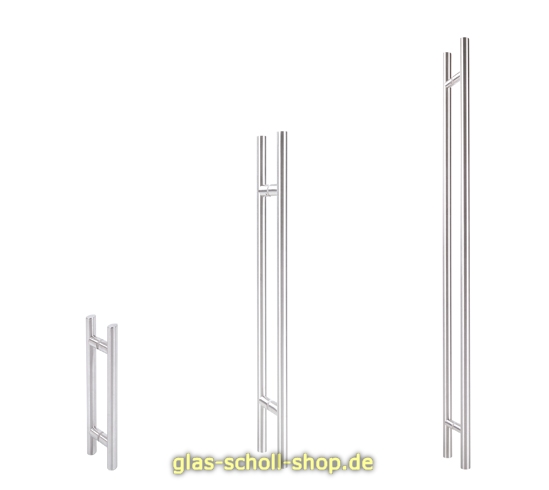 Stangengriff, Ø 25 mm 300 mm - gebürstet