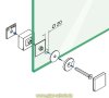 Artikelbild 2 des Artikels “Edelstahl Glasadapter quadratisch gebürstet für vertikale Glasbefestigung von Ganzglasgeländern “