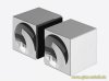 Artikelbild 2 des Artikels “eckiger quadratischer beidseitiger Glastürgriff 32x32x30mm LB14mm glanzverchromt“