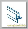 Artikelbild 2 des Artikels “unteres Wasserabweisprofil mit 135° Lippe (1000mm) Duschdichtung für 10-12mm Glas “