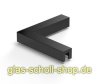 Artikelbild 2 des Artikels “90° Stabilisierungswinkel Glas-Glas glanzverchromt 150x150 mm “