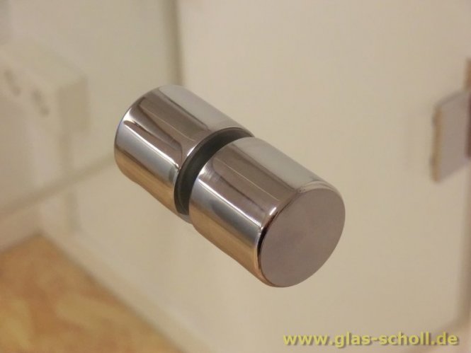 beidseitiger Türgriff d=32mm für Lochbohrung 12mm glanzverchromt