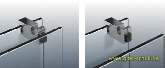 Türanschlagpuffer mit Überdrückungsschutz glanzverchromt