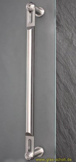 Edelstahl Stangengriff Modell ProTec geschliffen h=425