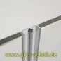 selbstklebende fluchtende 180 Grad Magnet-Duschdichtung (2500mm) 8-12mm Glas 