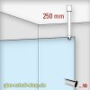 Artikelbild 3 des Artikels “runde Decken-Stabilisierungsstange 250 mm GLAS-DECKE (kürzbar) SET - Edelstahl Design“
