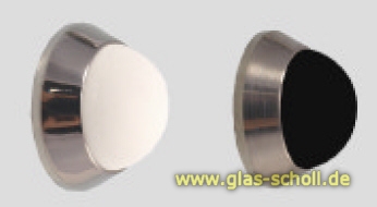 kleiner dezenter d=20 Edelstahl Tür-/Klinken-Stopper für Wandmontage 