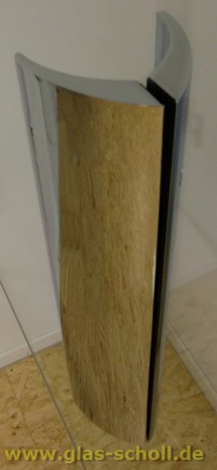 beidseitiger grosser Flügel-Türgriff für Lochbohrung 8mm MS7 glanzverchromt