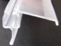 unteres Wasserabweisprofil mit grosser 135° Lippe (1000mm) Duschdichtung für 6-8mm Glas 