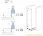 untere Hart-Weich-Lippendichtung (2500 mm) Duschdichtung für 6-8mm Glas - ÜBERLÄNGE 