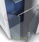 Flamea+ Winkelverbinder Glas-Wand stufenlos von 100-135° verstellbar (verdeckte Verschraubung) glanzverchromt