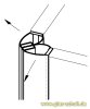 Artikelbild 4 des Artikels “selbstklebende 90 Grad Magnet-Eck-Duschdichtung (2500mm) 8-12mm Glas “