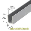 Artikelbild 4 des Artikels “Boden-Wand-Profil (U-Profil) 19x14 2m Länge matt eloxiert“