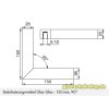 Artikelbild 4 des Artikels “90° Stabilisierungswinkel Glas-Glas glanzverchromt 150x150 mm “