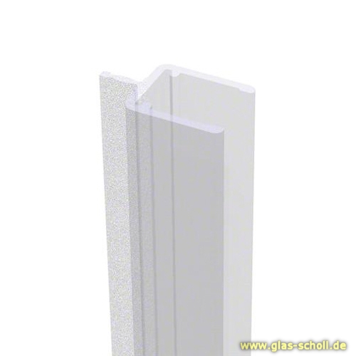 seitl. Wasserabweisprofil (2010mm) Duschdichtung für 6-8mm Glas 