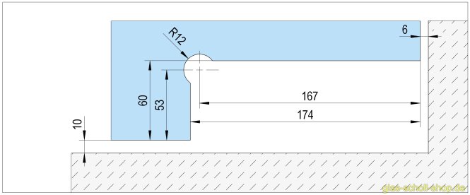 SET Alva selbstschließende Eckbeschlag EN5 für Türen -1,25 m (Set) 90° Feststellung Edelstahl gebürstet