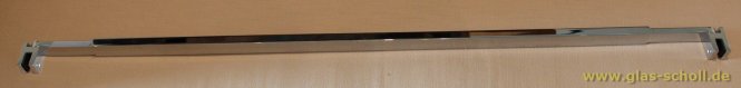 rechteckige Stabilisierungsstange GLAS-GLAS verstellbar (Länge auswählen) Läge auswählen