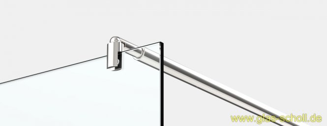 flexibel Stabistange rund 780-940 mm (verstellbar) genial für Dachschräge glanzverchromt (MS7)